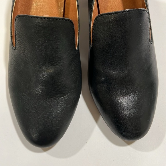 Latigo - 8.5, black leather heels, Kala - Picture 12 of 13